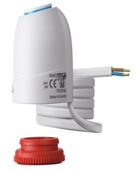 Сервопривод для теплого пола TIM M325NC M30 x 1,5, норм закр, 230v, 2м [1/60]