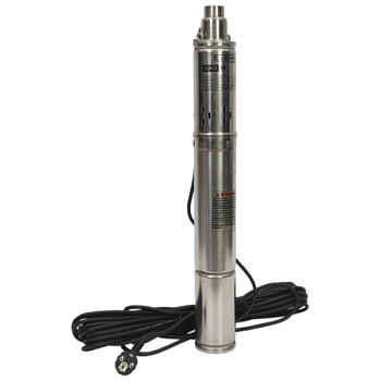 Насос скважинный винтовой ETERNA 3QGD-72 корпус 3", 370Вт, 72м, 47л/мин, кабель 15м[1]