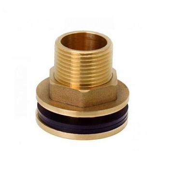 Врезка для бочки, MM(НР-НР), левая