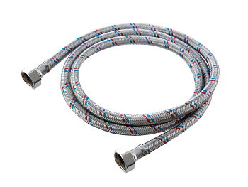 Подводка для воды AQUATTRO 1/2" г/г (FF1/2"), сталь