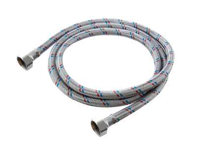 Подводка для воды AQUATTRO 1/2" г/г (FF1/2"), сталь