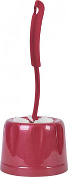 Ерш туалетный Aquant с подставкой, бордо [1/20]