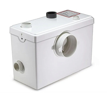 Насос санитарный TIM AM-STP-600 600Вт, гориз-100м; вертик-10м; измельч, 3 подключения [1/3]