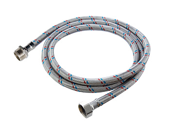 Подводка для воды AQUATTRO 1/2" г/ш (FM1/2"), сталь