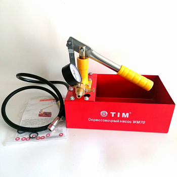 Аппарат опрессовочный TIM 5 литров, 60 бар, без манометра G1/2" [1]