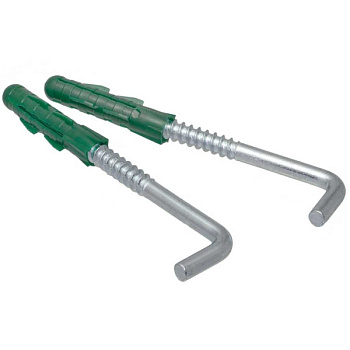 Крепления для бойлера универсальный 200 л, комплект (шуруп - костыль 10 х 100, 2 шт.) [1/50]