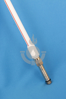 Подводка PPR для смесителя 1/2" x M10вращ г/ш (F1/2"хМ10вращх30)