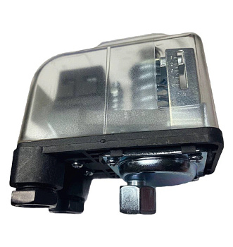 Реле давления для насоса TIM 1,4-2,8атм, F1/4" (накидная гайка), прозрач [1/50]