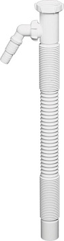 Труба гибкая AQUATTRO AQT115 1 1/2"х40/50 800 мм с отв с/м [1/60]
