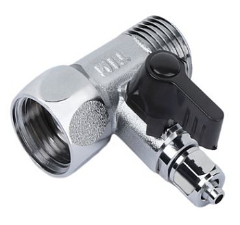 Кран тройник для фильтра TIM FM1/2" х 14 [1/50]