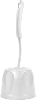 Ерш туалетный Aquant с подставкой, белый [1/20]