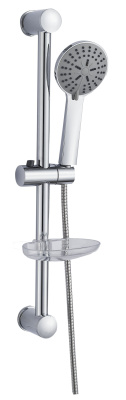 Душевая стойка AQUATTRO Q01-7010 с шлангом, лейкой и мыльницей[1/20]