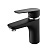 Смеситель для умывальника OKATANA OK01-0026 одноруч, гайка, черн [1/10]