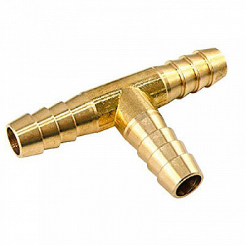 Штуцер трёхсторонний, Т-образный, латунь