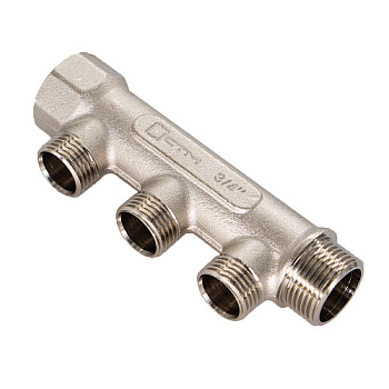 Коллектор FMM 3/4" x 1/2", никел