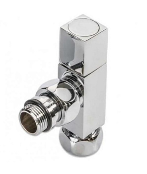 Кран угловой TIM F3/4" x M1/2", хром, квадрат [1/20]