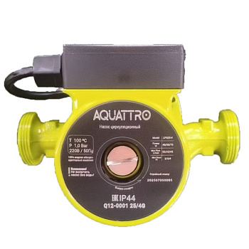 Насос циркуляционный AQUATTRO 32/8G, 1 1/4", 180мм, 8м, 8500л/ч [1/4]