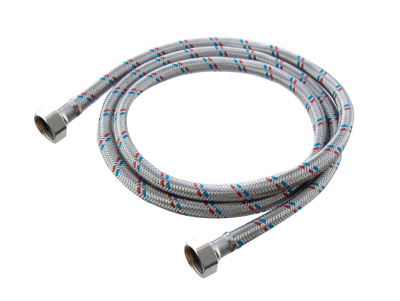Подводка для воды AQUATTRO 1/2" г/г (FF1/2"), сталь