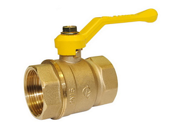 Кран шаровой газовый ГАЛЛОП DN-32 СТАНДАРТ 220 ВхВ, руч (FF1 1/4")[1/12]