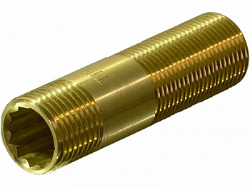 Сгон, MM(НР-НР), латунь, 1/2"