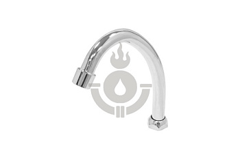 Излив для кухни высокий AQUATTRO Q01-9808 16 см, хром [5/50]