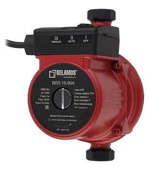 Насос повышения давления BELAMOS BRS15/90А 3/4", 9м, 23л/м, сухой ротор [1/8]