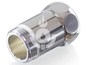 Соединение полотенцесушителя прямое TIM FM1/2", хром, пара [1/40]
