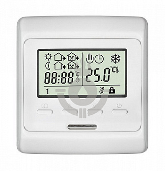 Термостат комнатный ZEISSLER LCD-экран, установка по времени, 220V, 3А [1/30]