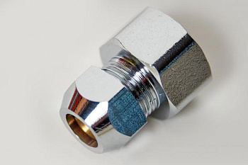 Концевик для жесткой трубки TIM прямой FC (ВР-цан) 1/2" x диам10 мм [48/192]