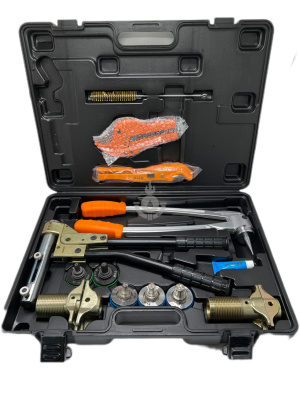 Пресс аксиальный, ручной TIM FT1240A-18 PINK 16-2,2, 20-2,8, 25-3,5, 32-4,4 экспандер, ножницы [1/2]