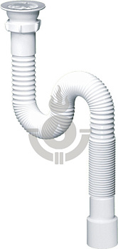 Гофросифон AQUATTRO AQF113 1 1/2"х40/50 1200 мм [1/60]