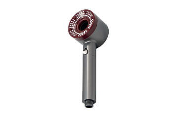 Лейка для душа OKATANA OK01-0007, Hydro HD, 5 режимов, серо-красная [1/20]