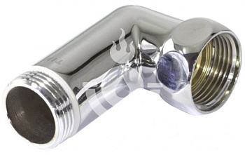 Соединение полотенцесушителя угловое TIM FM1/2", хром, пара [1/20]
