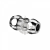 Концевик для жесткой трубки TIM прямой СC (цан-цан) 3/8" x 3/8" [10/200]