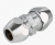 Концевик для жесткой трубки TIM прямой СC (цан-цан) 3/8" x 3/8" [10/200]