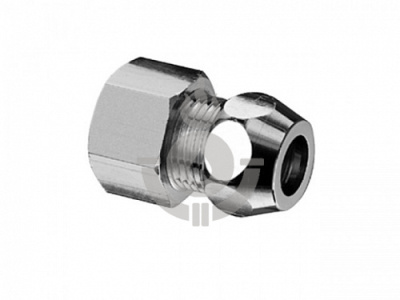 Концевик для жесткой трубки TIM прямой MC (НР-цан) 1/2" x диам10 мм [48/192]