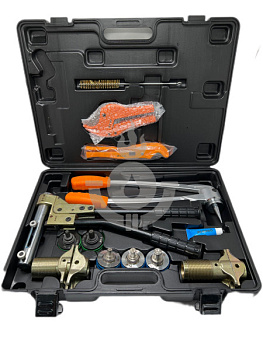 Пресс аксиальный, ручной TIM FT1240A-18 PINK 16-2,2, 20-2,8, 25-3,5, 32-4,4 экспандер, ножницы [1/2]